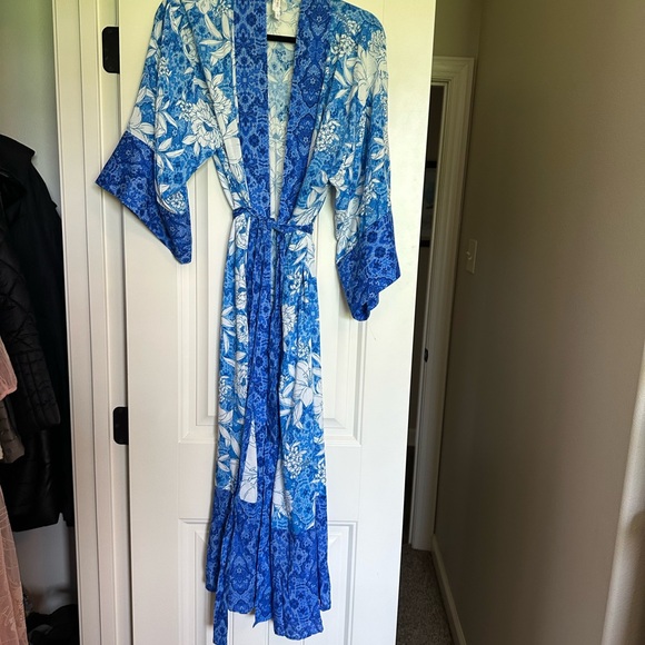 Johnny Was | Intimates & Sleepwear | Johnny Was Blue And White Paisley ...